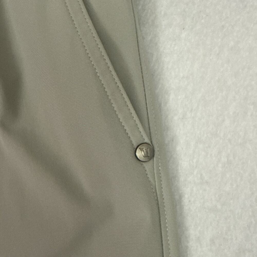 Vuori Meta Elastic Waist Pant Mens Medium Sand Performance Pull On Stretch V463 - Picture 2 of 12
